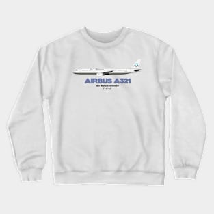 Airbus A321 - Air Méditerranée Crewneck Sweatshirt